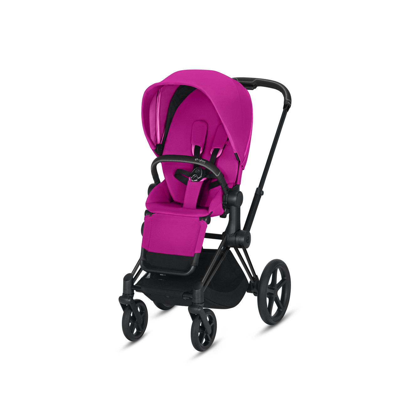 Cybex — Прогулянкова коляска Priam 3, Fancy Pink / Matt Black