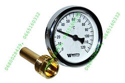 Термометра 0-120°C d=63mm для котла "Watts"