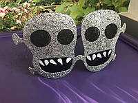 Очки череп, карнавальный образ, хэллоуин, очки на вечеринку