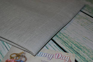 Тканина рівномірного плетіння Permin 076/320 Graceful Grey/сірий, 28 каунт
