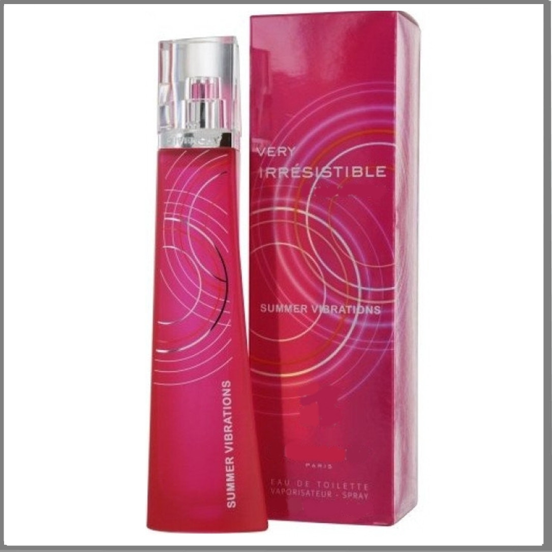 Very Irresistible Summer Vibrations туалетна вода 75 ml. (Жіночі Вері Ирресистбл Саммер Вибратион), фото 1