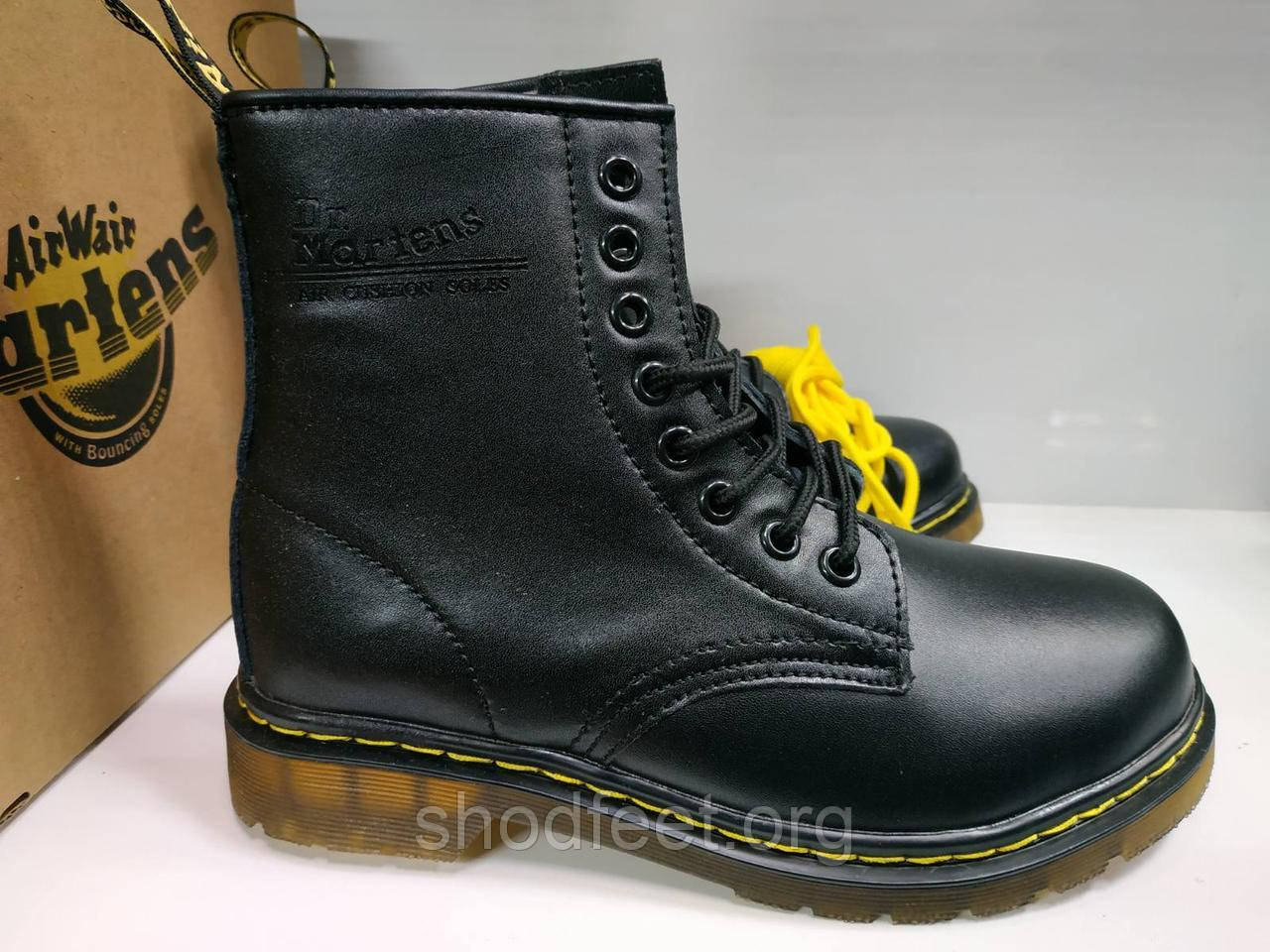 Зимові черевики Dr Martens Boots Men Black, фото 1