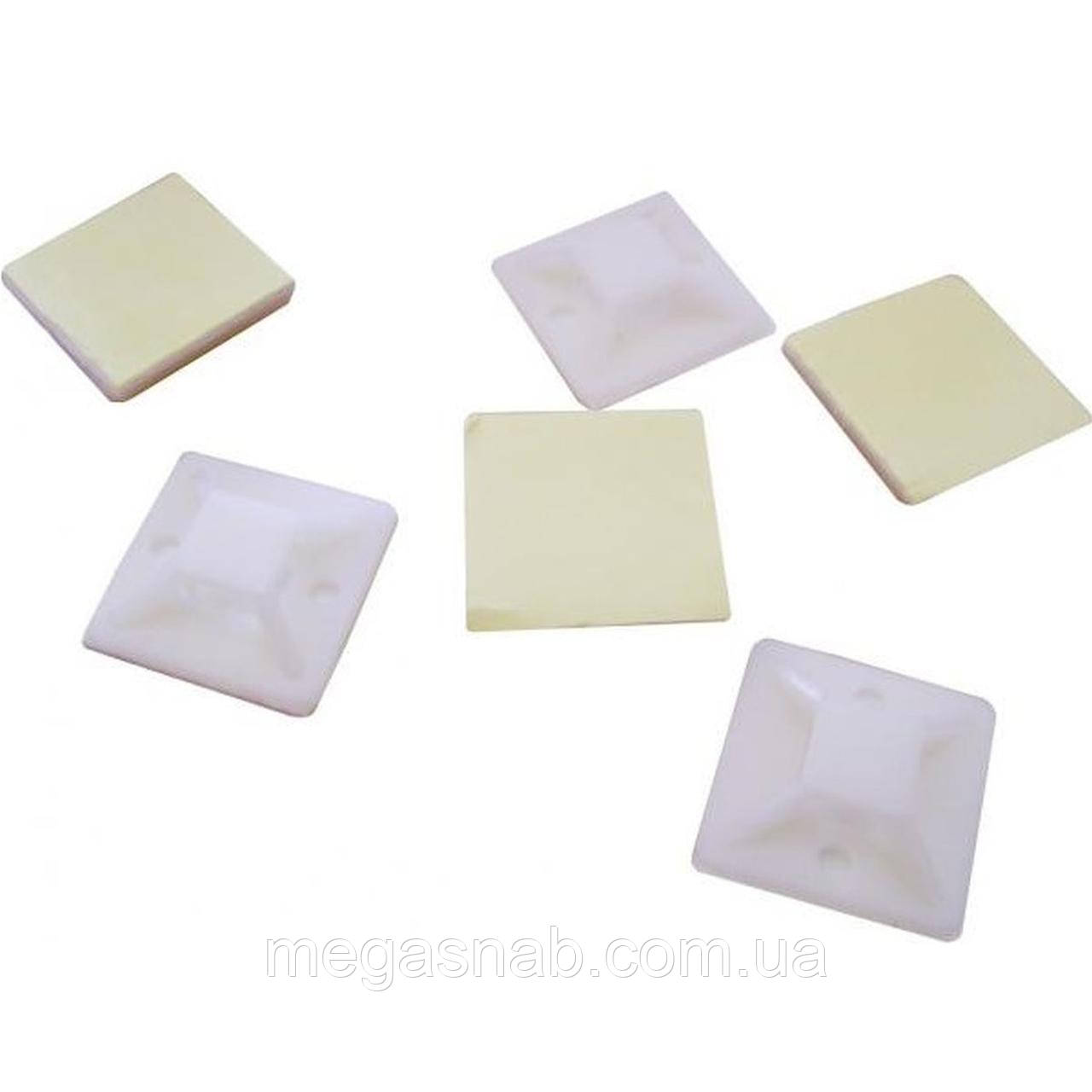 Майданчик 20*20 біла РС-20 (уп.100шт) АСКО