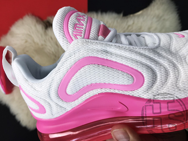 Nike Air Max 720 White Pink Rise Laser Fuchsia