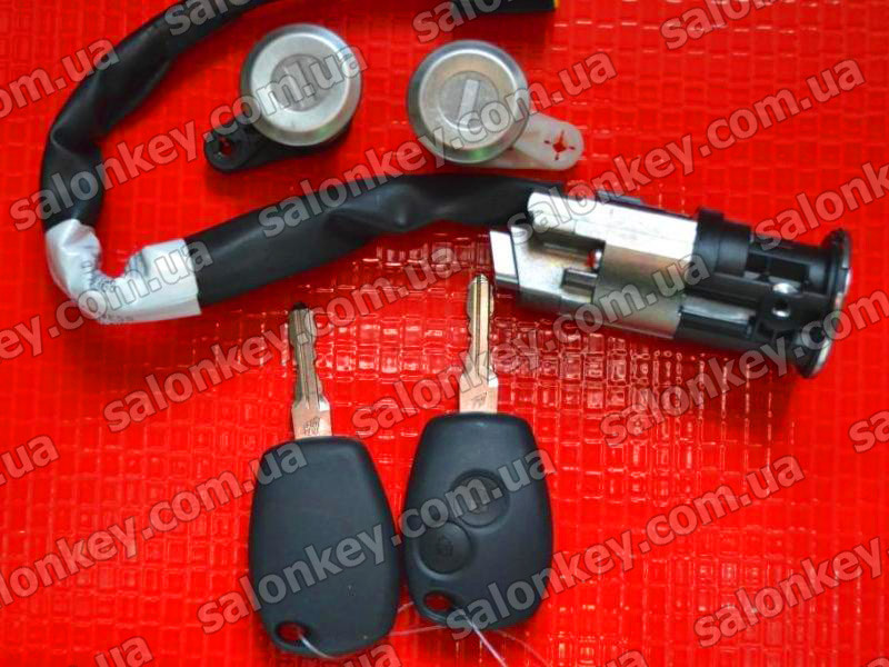 Renault комплект замків і ключів 806019912R Оригінал