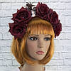Обруч із трояндами та павуками Морриган (4 кольори), фото 2