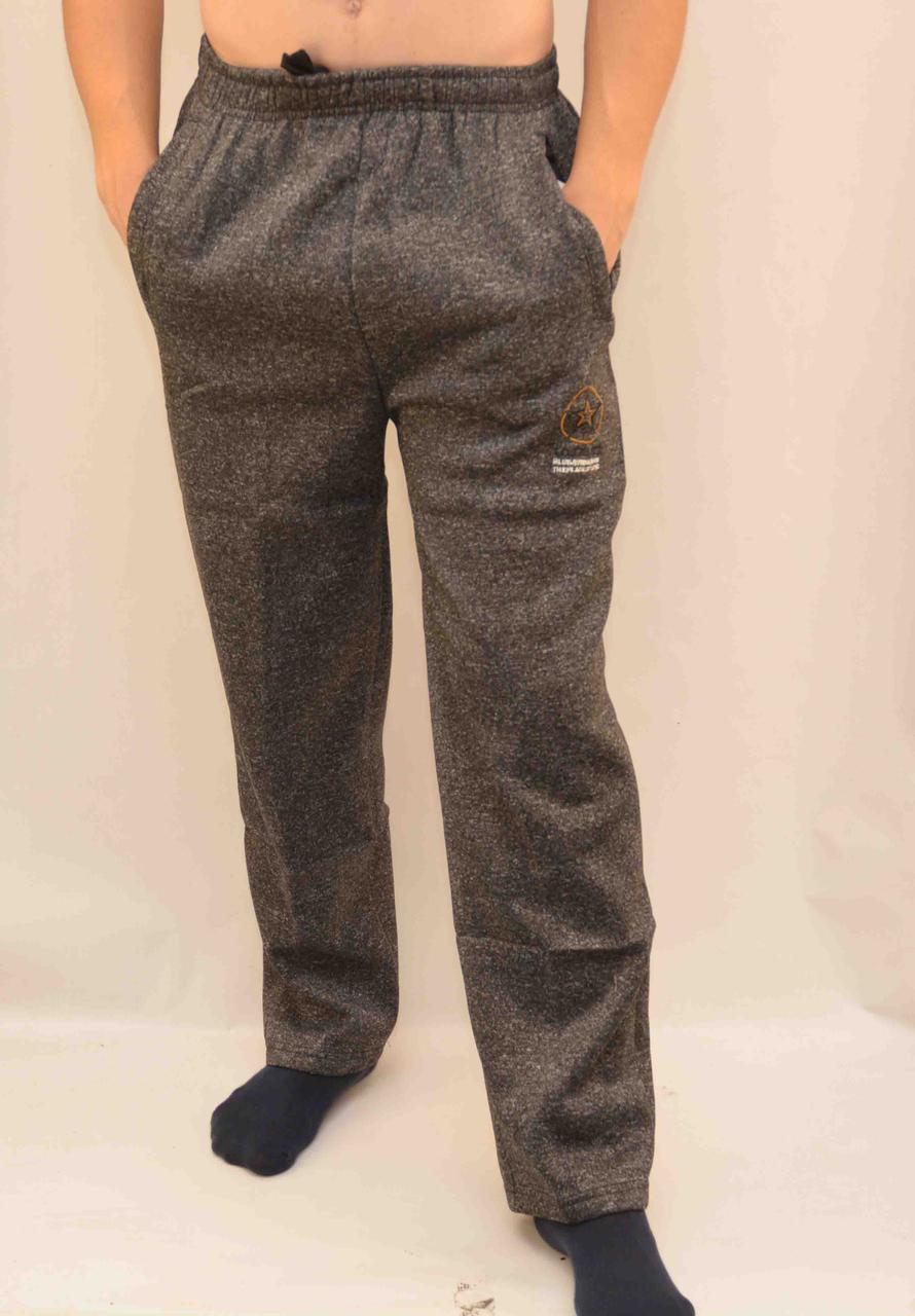 Штани спортивні чоловічі зимові XL — 5XL Штани теплі сірі Ao Longcom