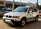 Передній захист (кенгурятник, дуга) BMW X-5 1999-2006, фото 2