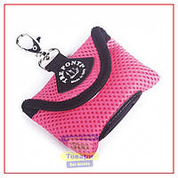 Сумка Tre Ponti Dog Poop Bag з пакетами для фекалій, рожевий (Tre Ponti)