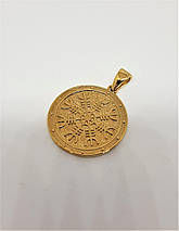 Шолом жаху на щиті, Агісхьяльм, Егісхьяльм, Кулон, амулет, оберіг, фото 2