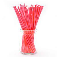 Палички для кейк-попсів Червоні 50 шт.