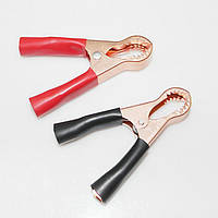 Затискач електричний крокодил 50А  L90 мм GAV 265-1