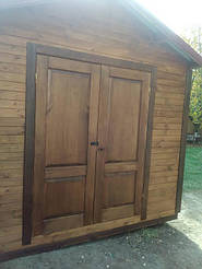 Деревянный киоск в Берегово 4