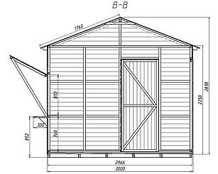 Деревянный киоск в Берегово 7