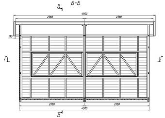 Деревянный киоск в Берегово 8