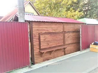 Деревянный киоск в Берегово 10