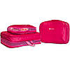 Набір 5 шт сумки дорожні органайзери ORGANIZE (рожевий), фото 2