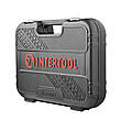 Набір інструментів INTERTOOL ET-8073 73 од. STORM, 1/2", 1/4", Сг-V, фото 7