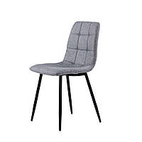 Обеденный стул NORMAN (Норман) серая ткань от Concepto