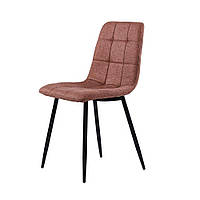 Обеденный стул NORMAN (Норман) теракота в ткани от Concepto