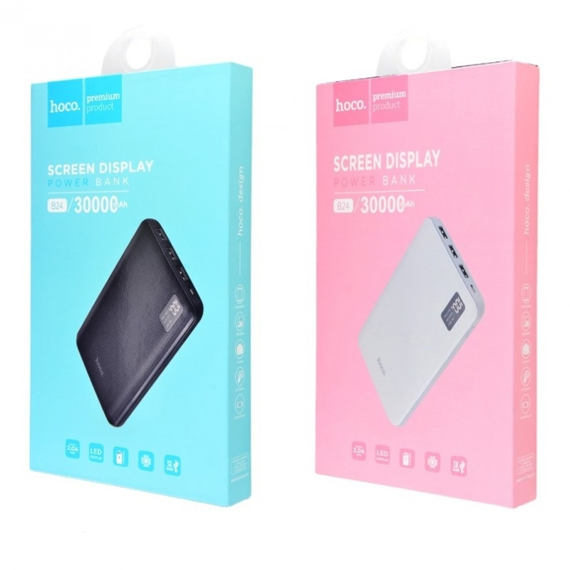 Power Bank Hoco B24 30000 mAh - фото 2 - id-p321575610