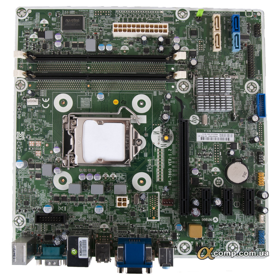 Материнська плата HP ProDesk 400 G1 (1150 • H81 • 2×DDR3) MS-7860 v1.2 БУ