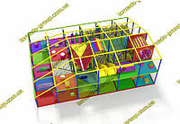 Лабиринт детский игровой комплекс для помещения "Лего"