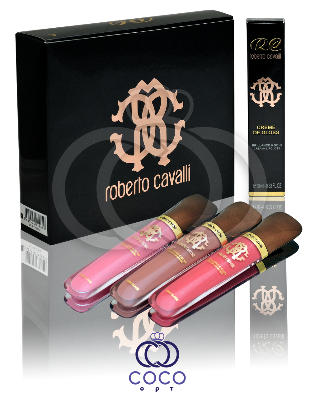 Блиск для губ Roberto Cavalli Brillance & Soin Creamy Lipgloss (A)