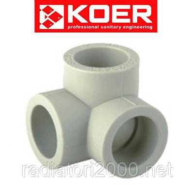 Koer-трійник з'єднувальний кутовий 20