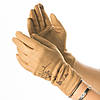 Оптом жіночі рукавички зі штучної замші з принтом № 19-1-64, фото 6