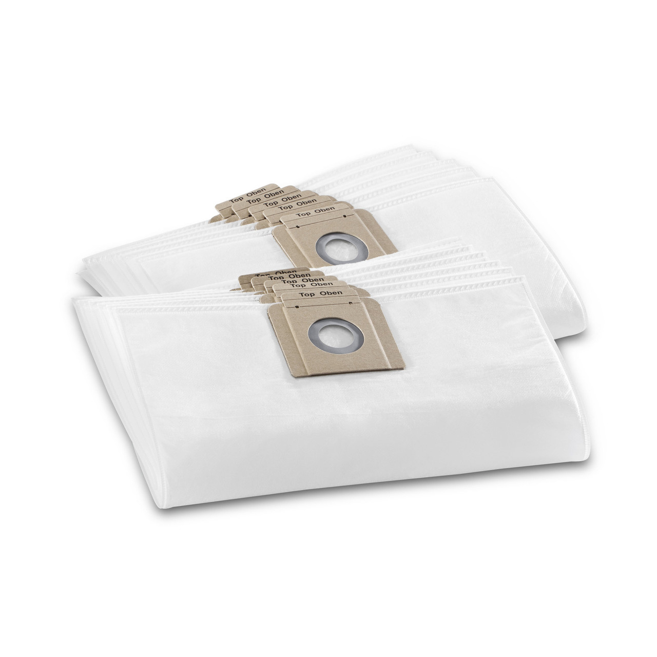 Фільтр-мішки флісові, для Karcher T 10/1, T 12/1, 10 шт., фото 1