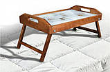 Столик для сніданку зі склом (кава), фото 2