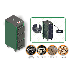 Котел твердопаливний PL-19