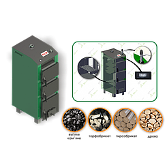 Котел твердопаливний PL-19Т