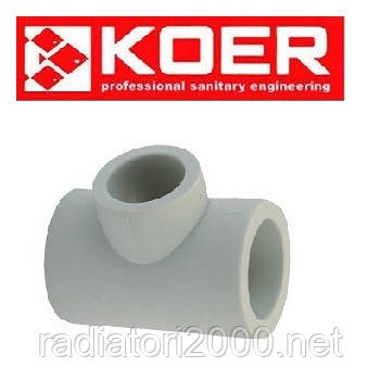 Koer-трійник редукційний 50*40*50