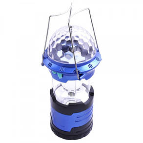 Фонарь MAGIC COOL кемпинговый светодиодный + лазер диско DR-666 с USB, фото 4