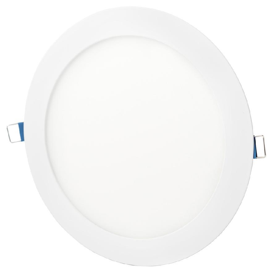 Світильник точковий врізний ЄВРОСВЕТ 24 Вт круг LED-R-300-24 4200К, фото 1