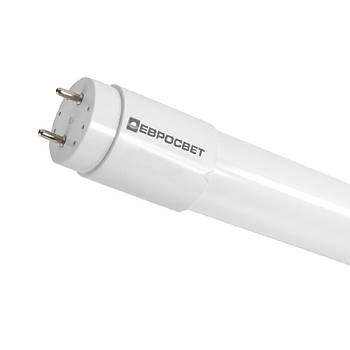 Лампа світлодіодна трубчаста ЄВРОСВЕТ 18 Вт 6400K L-1200-6400-13 T8 G13