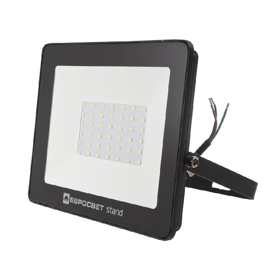 Прожектор світлодіодний Евросвет 50 Вт 6400 К EV-50-504 STAND 4000 Лм, фото 1