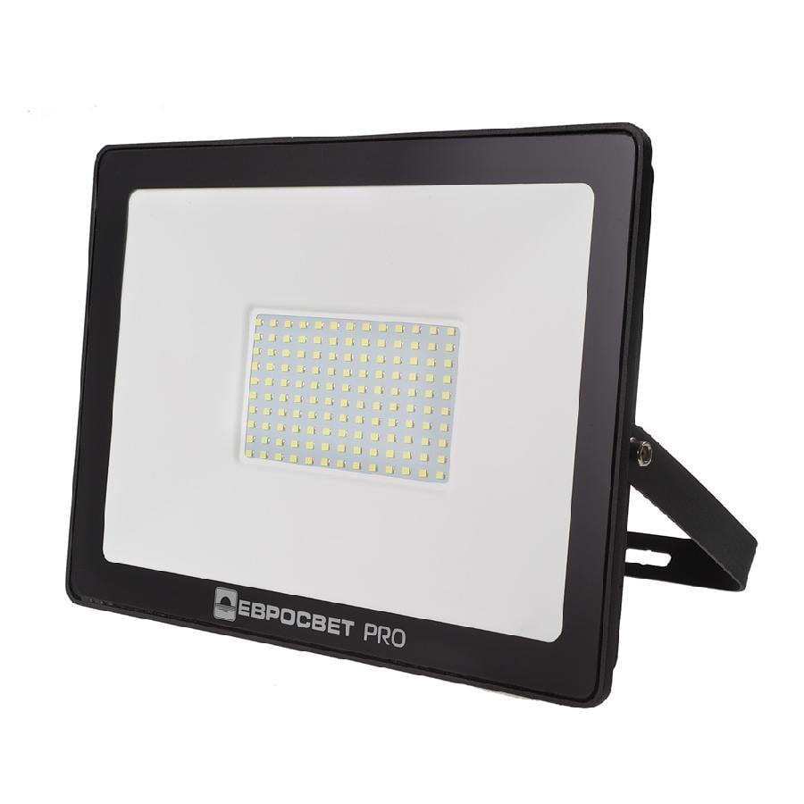 Прожектор світлодіодний Евросвет 100 Вт 6400 K EV-100-504 PRO 9000 Лм, фото 1