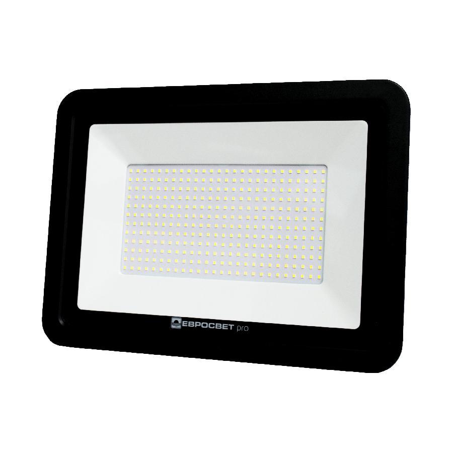 Прожектор світлодіодний ЄВРОСВЕТ 200 Вт 6400 К EV-200-504 PRO 18000 Лм + PULS, фото 1