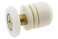 Ролики для душової кабіни одинарний, білий ( В-06 А )