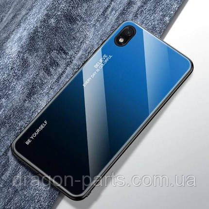 Чохол бампер Gradient для Samsung Galaxy A10 синій, фото 2