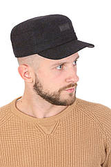 Кепка натовка чоловіча темно-сіра з драпа