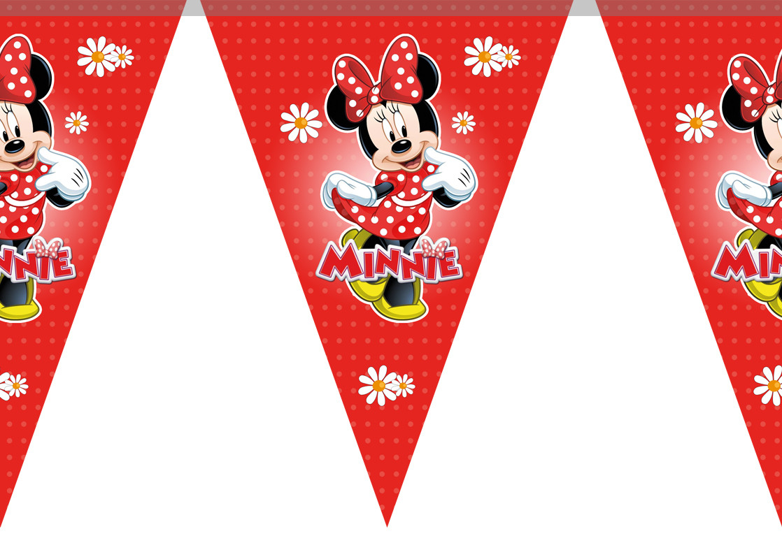 Гірлянди паперові "Мінні Маус"