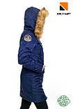Жіноча парка Аляска Olymp N-3B Slim Fit Color: Navy, фото 2