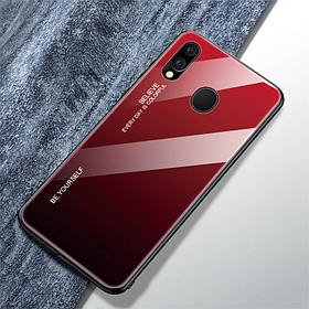 Чохол бампер Gradient для Samsung Galaxy M20 червоний