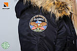 Жіноча парка Аляска Olymp N-3B Slim Fit Color: Black, фото 7