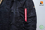 Жіноча парка Аляска Olymp N-3B Slim Fit Color: Black, фото 8