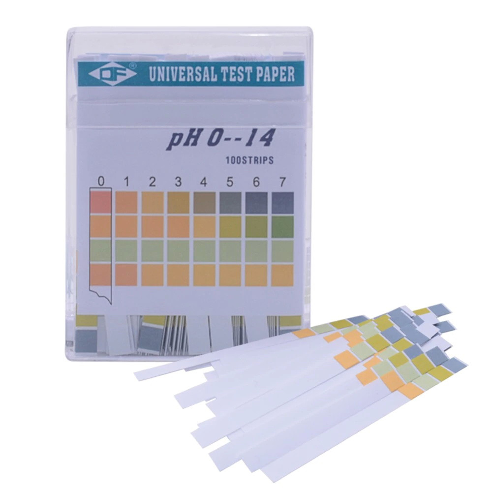 Лакмусовий індикаторний папір OF pH тест 0-14 pH 100 смужок
